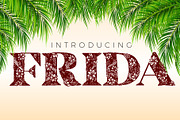Frida - Typeface, a Serif Font by Macaroni Mayhem (Thumbnail 1 of 7)