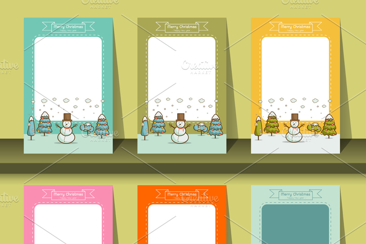 merry christmas & happy new year, a Brochure Template by essense