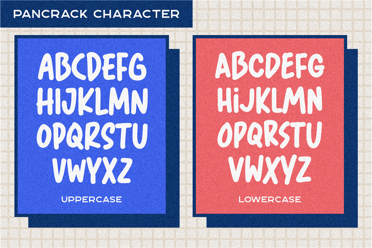 Pancrack Handwritten Playful, a Sans Serif Font by 24Design Studios (Photo 7 of 8)