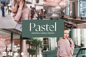 10 PASTEL MOBILE LIGHTROOM PRESETS