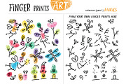 Finger prints ART (part 4), an Education Illustration by Alena Razumova (Thumbnail 2 of 13)