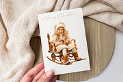 Fairy winter  girls clipart, a Person Illustration by Hello My Print (Thumbnail 3 of 10)