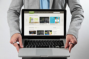 Notebook - Mock Up, a Mac Mockup by Foos (Thumbnail 1 of 2)