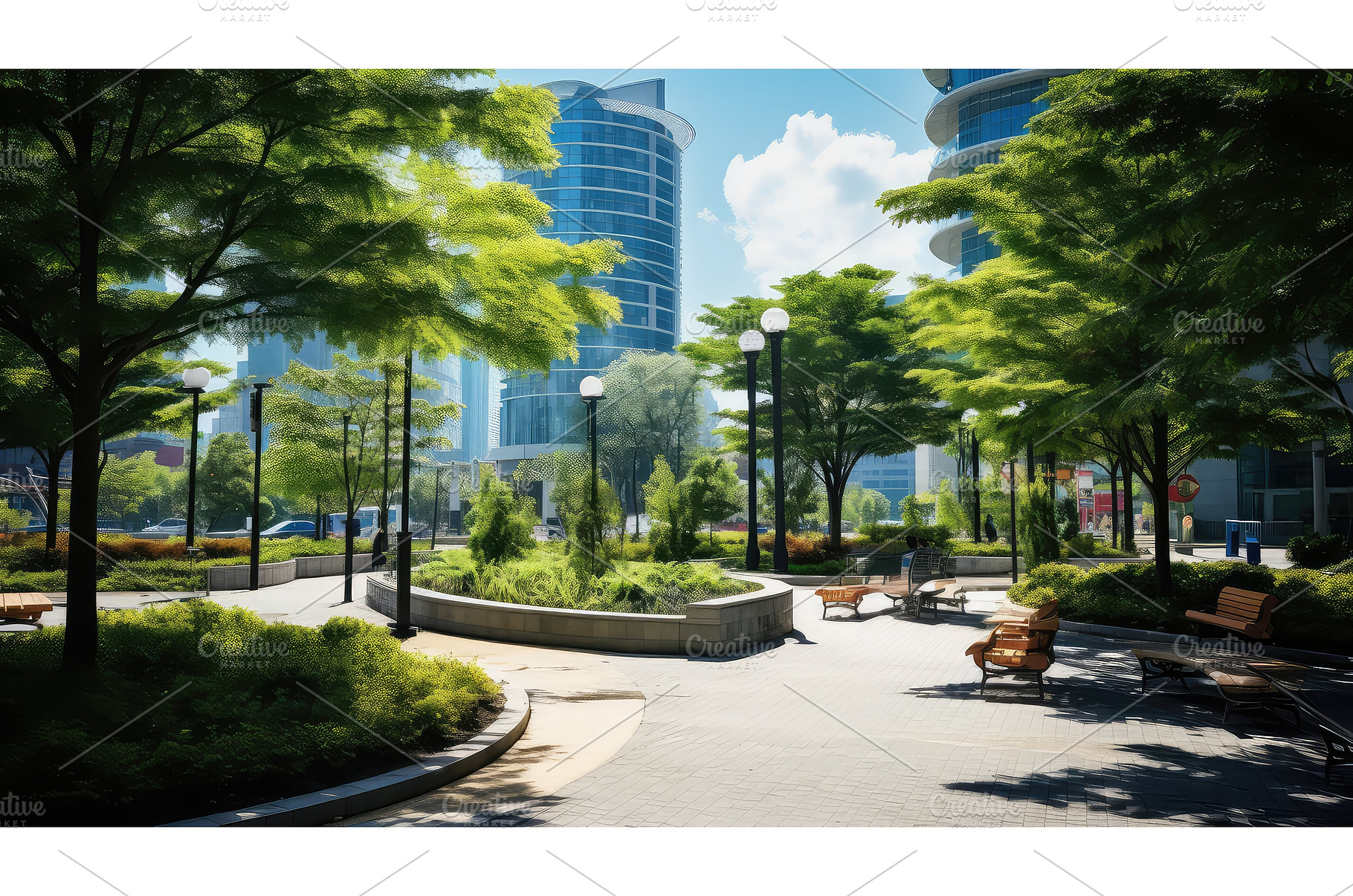 business commercial districts urban, a Background Photo by pikepicture