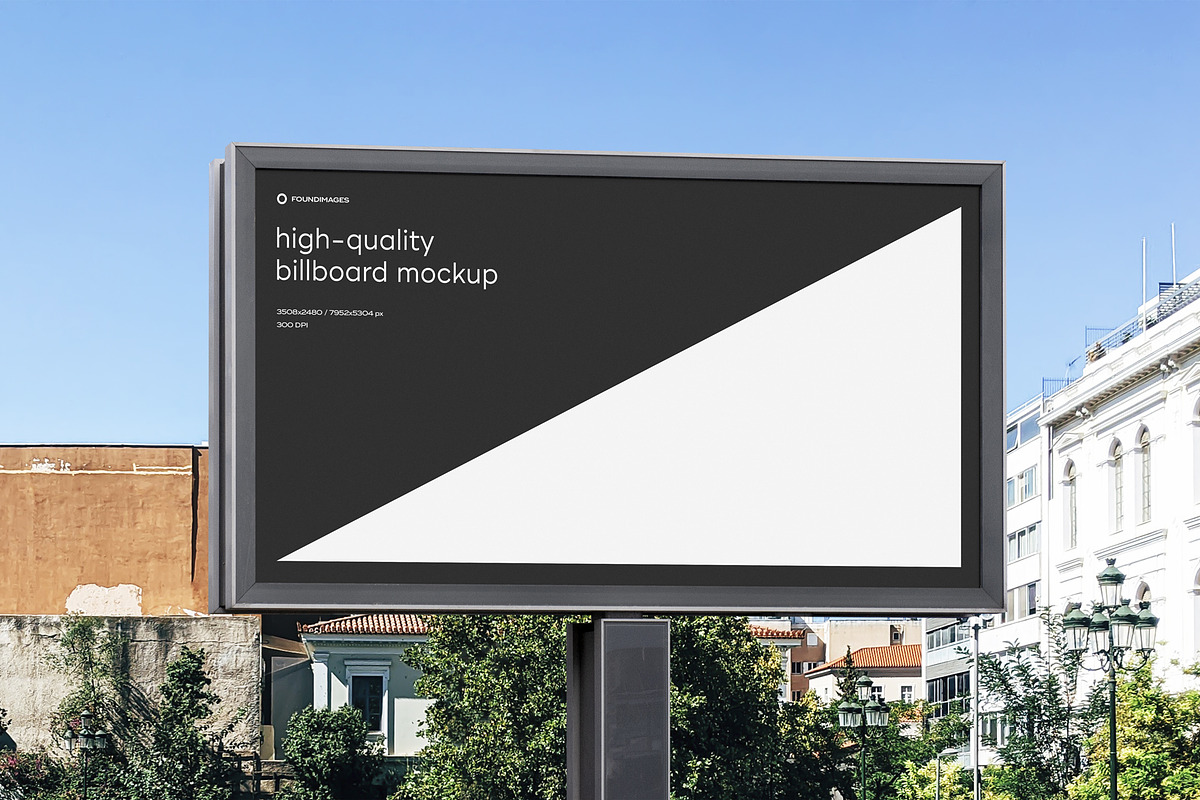 Billboard Mockup Template Bundle, a Print Template by FoundImages (Photo 30 of 36)
