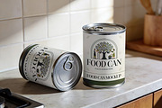 Food Can Mockup, a Cups & Container Mockup by Pitchlook.Studio (Thumbnail 4 of 4)