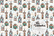 Nutcracker Christmas Magic Patterns, a Pattern Graphic by KaramfilaS (Thumbnail 8 of 21)