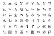 2100 Hand drawn vector icons, an Outline Icon by Visual Generation (Thumbnail 3 of 43)