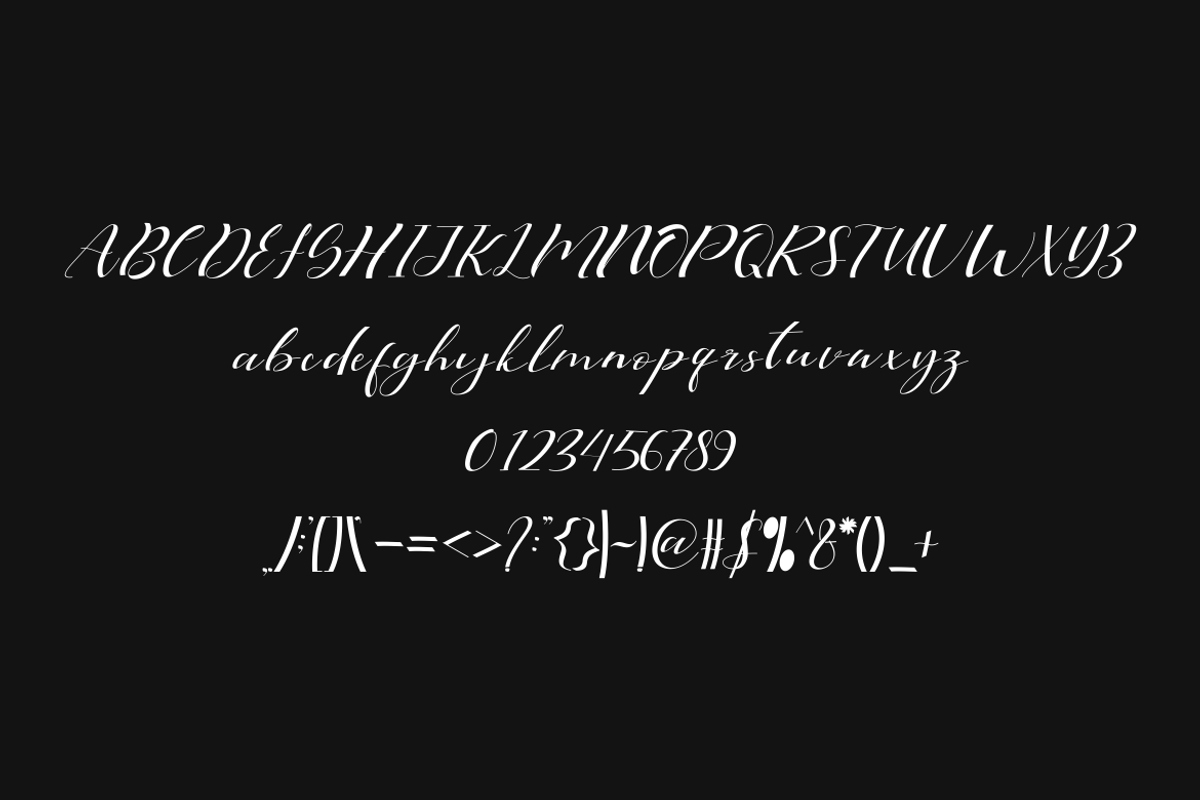 Melia Sifana Handwritten Font., a Handwritten Font by VectorCraft (Photo 4 of 5)