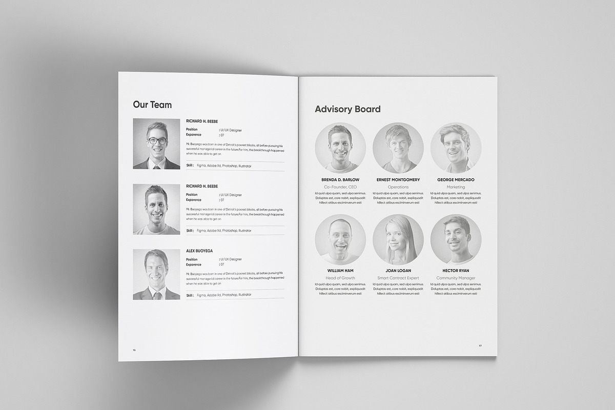 White Paper Template Word, a Brochure Template by azadcsstune (Photo 10 of 12)