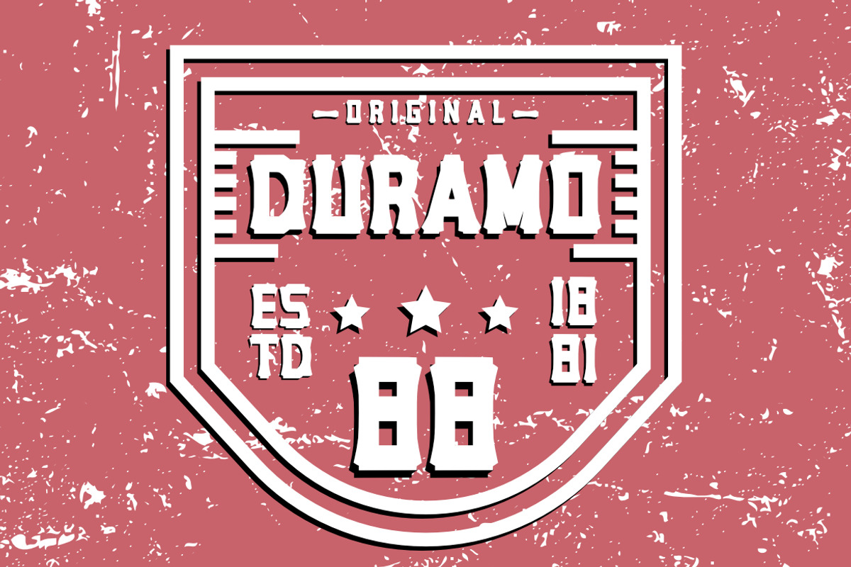 Goddesh Vintage Sport Font, a Sans Serif Font by Bayuktx (Photo 2 of 7)