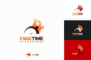 Set of Fire Watch Logo designs, a Branding & Logo Template by Lucky Creative (Thumbnail 3 of 5)