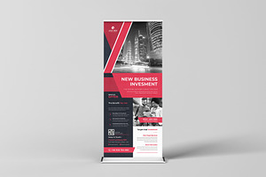 Business Investment Roll-up Banner