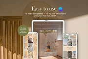 Retreat social media templates, a Templates & Theme by Oh, Paloma (Thumbnail 6 of 6)