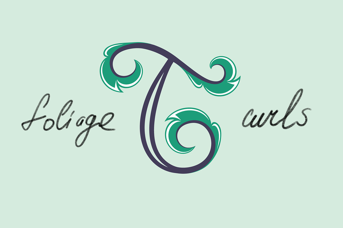 Foliageant font