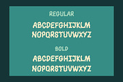 Crimpy - A wavy, crinkly font, a Font by Milk and Searle (Thumbnail 2 of 4)