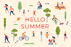 Summer in the park