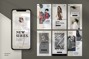Fashion Instagram Stories, a Social Media Template by rubirubiko