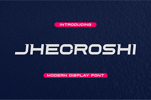 Jhecroshi Font