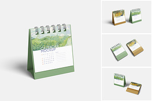 Desk Calendar Mockup, a Product Mockup by MrLetters