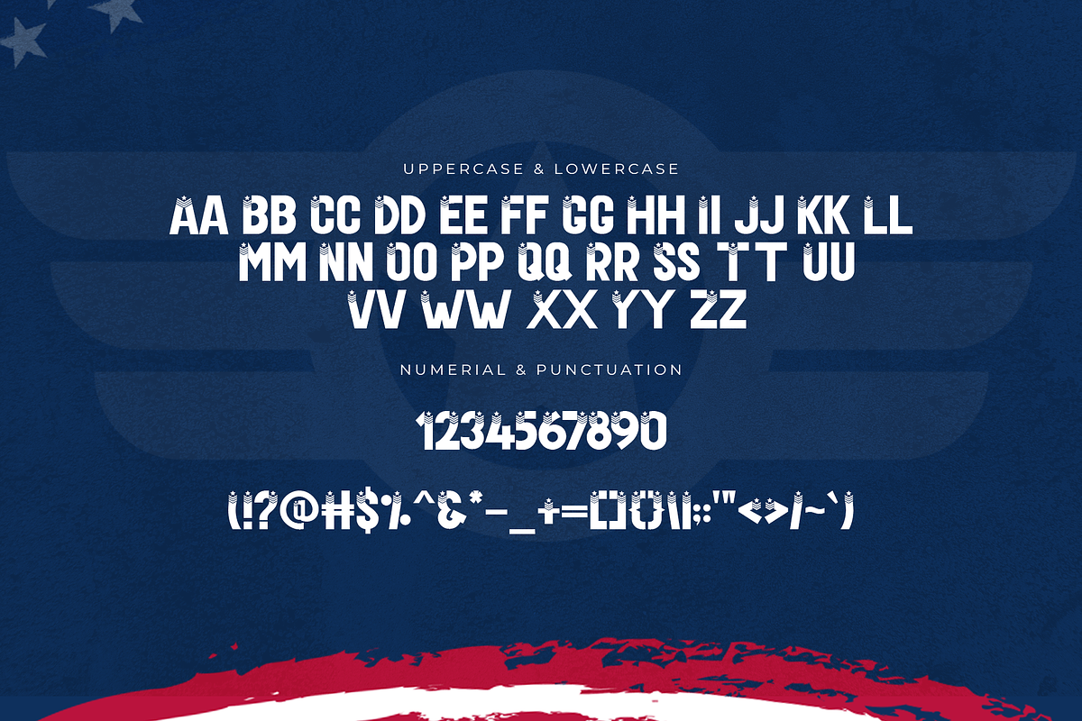 US Veteran - A Classy Veteran Font, a Sans Serif Font by overlaytemplates