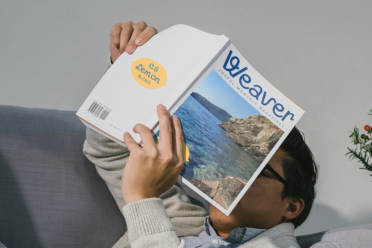 CS Lemon – Display Font, a Sans Serif Font by Craft Supply Co. (Photo 6 of 8)