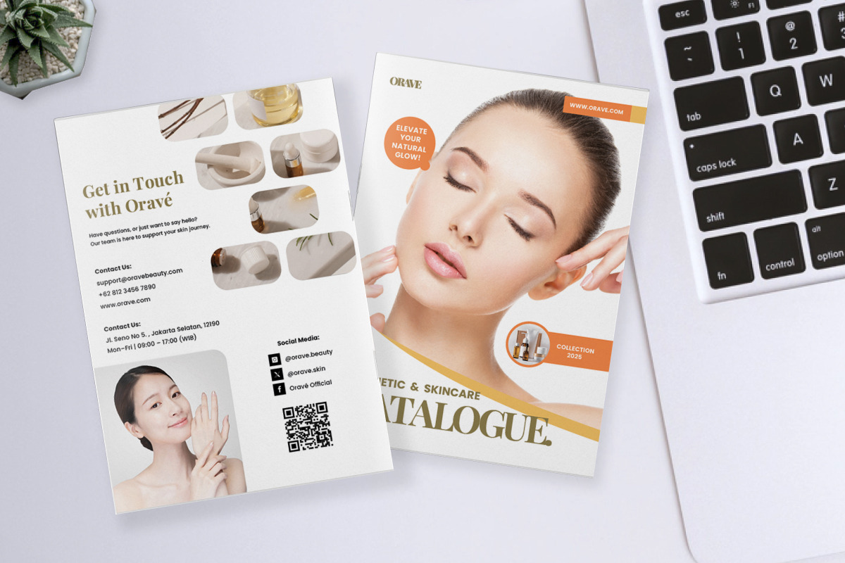 Skincare Brand Catalog Brochure, a Brochure Template by twinstd (Photo 6 of 6)