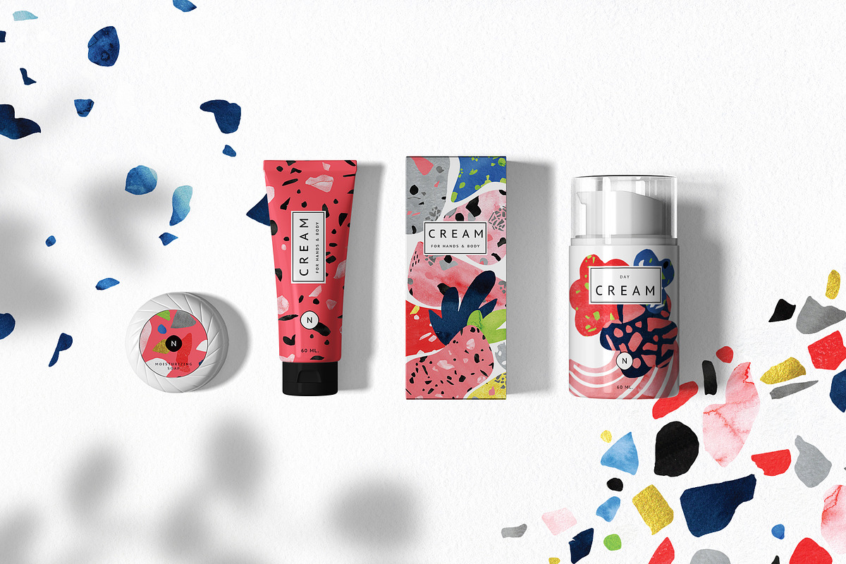 Collage TERRAZZO. Abstract DIY, an Object Graphic by Julie&Taily (Photo 6 of 10)
