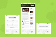 Zikuji-Charity & Fund Rising Website, an UI Kit Template by Pixency (Thumbnail 7 of 11)
