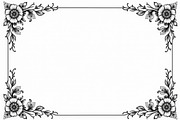 Floral Laser Cut Frame Bundle, an Illustration by Designs_River (Thumbnail 2 of 9)
