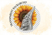 Whimsical Silver Spring Gnome Clipar, an Illustration by SVGArt (Thumbnail 9 of 9)