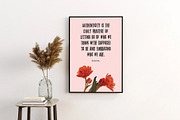 Authenticity Quote Wall Art Print, a Decorative Illustration by DesignDevisers (Thumbnail 3 of 6)