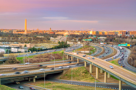 Washington, D.C. city skyline
