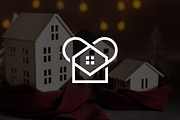 Modern Love with House Logo, a Branding & Logo Template by Luxury Logos (Thumbnail 2 of 4)