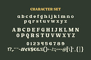 Rush Funky - Retro Serif Font, a Serif Font by HansCo Studio (Thumbnail 10 of 11)