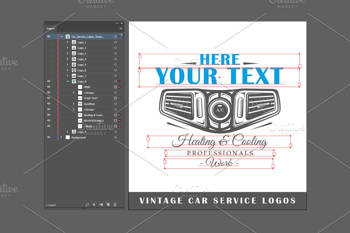 18 Car Service Logos Templates, a Branding & Logo Template by Art Design (Photo 7 of 26)