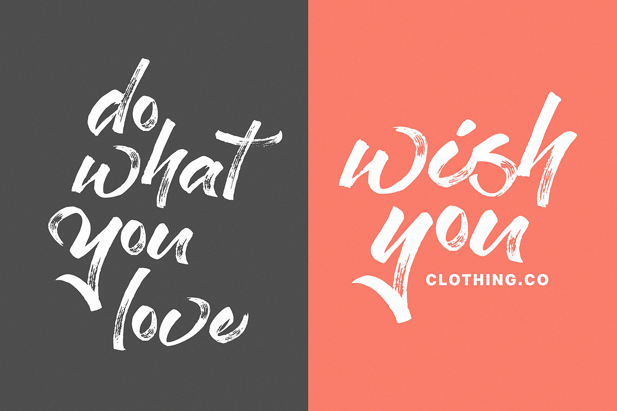 Staychill Brush Font preview 7