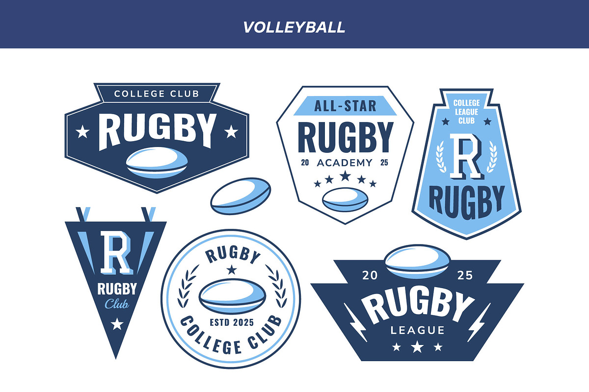 Sports Badge Collection, an Object Graphic by TSRY (Photo 8 of 9)