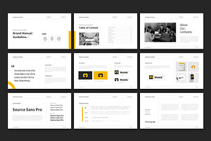 Brand Manual Guidelines Slides