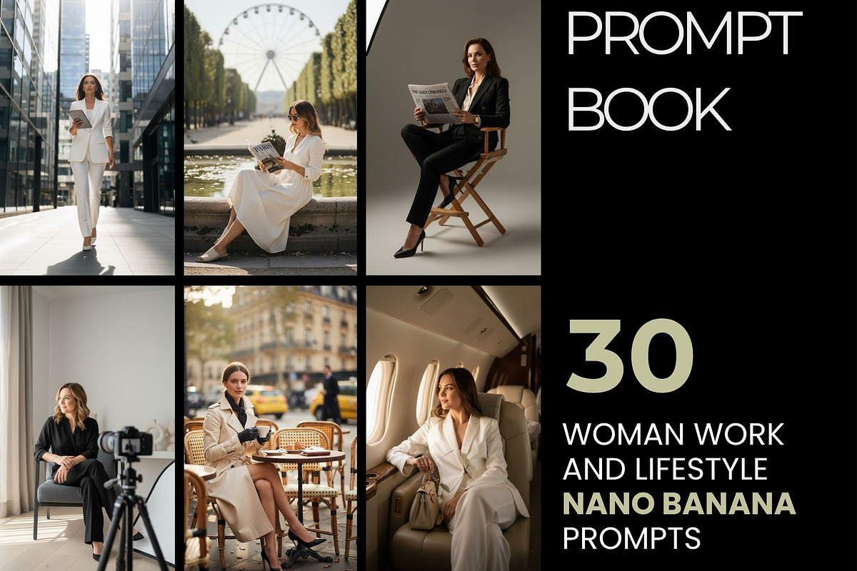 Woman Work & Lifestyle Photo Prompts, a Business Photo by Selenique Studio (Photo 1 of 9)