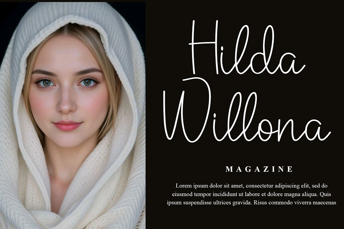 Holiday Farmhouse, a Handwritten Font by InermediaSTUDIO (Photo 2 of 8)