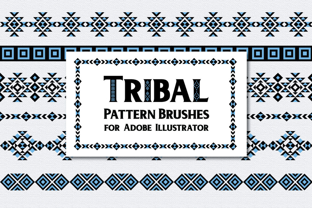 Tribal Pattern Brushes, a Brush Add-On by Elinorka (Photo 1 of 5)