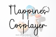 Happines Cosplayer, a Handwritten Font by FreshTypeINK (Thumbnail 1 of 8)