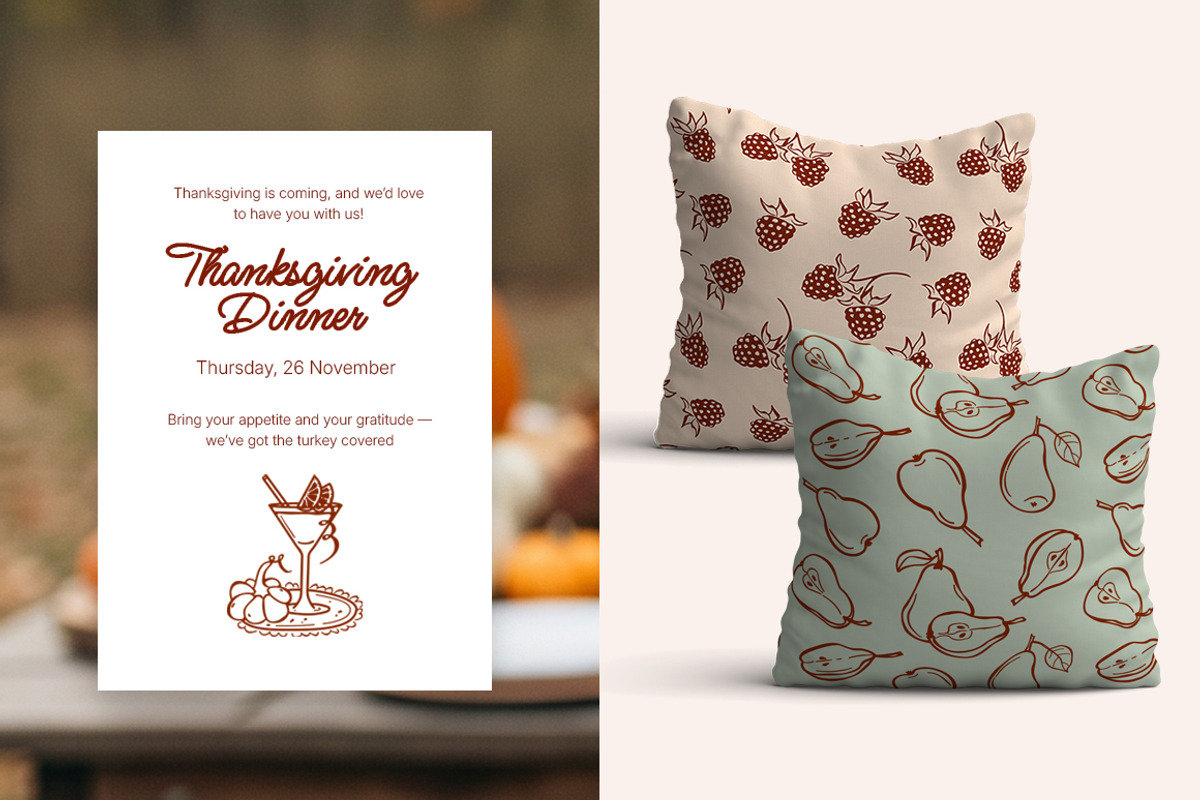 Whimsy Autumn Vector Doodle Clipart, a Seasonal Illustration by Ksenia Shmakova (Photo 14 of 18)