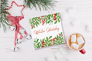 Christmas Decorations Watercolor Set, a Seasonal Illustration by Irina Avdeeva (Thumbnail 12 of 13)
