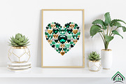 St Patrick’s Day Heart PNG, an Illustration by Craft Nest (Thumbnail 3 of 4)