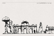 Spain Skylines, a Work Illustration by TheMountBirdStudio (Thumbnail 3 of 9)