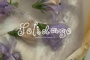 Wildflower Garden | Whimsical Font, a Handwritten Font by type peace (Thumbnail 9 of 14)