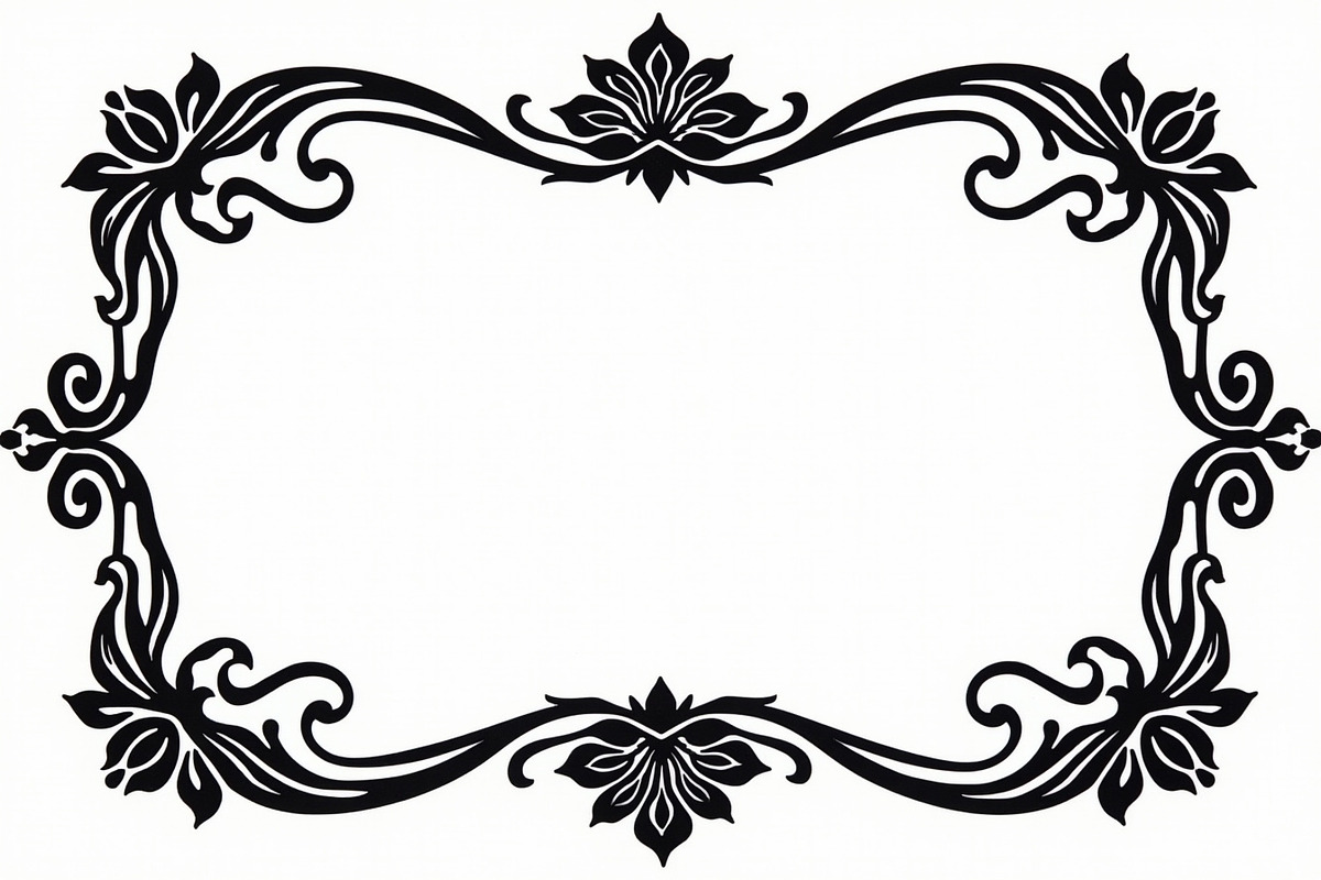 Baroque Ornament Laser Pack, an Illustration by Creativeshirt (Photo 2 of 9)