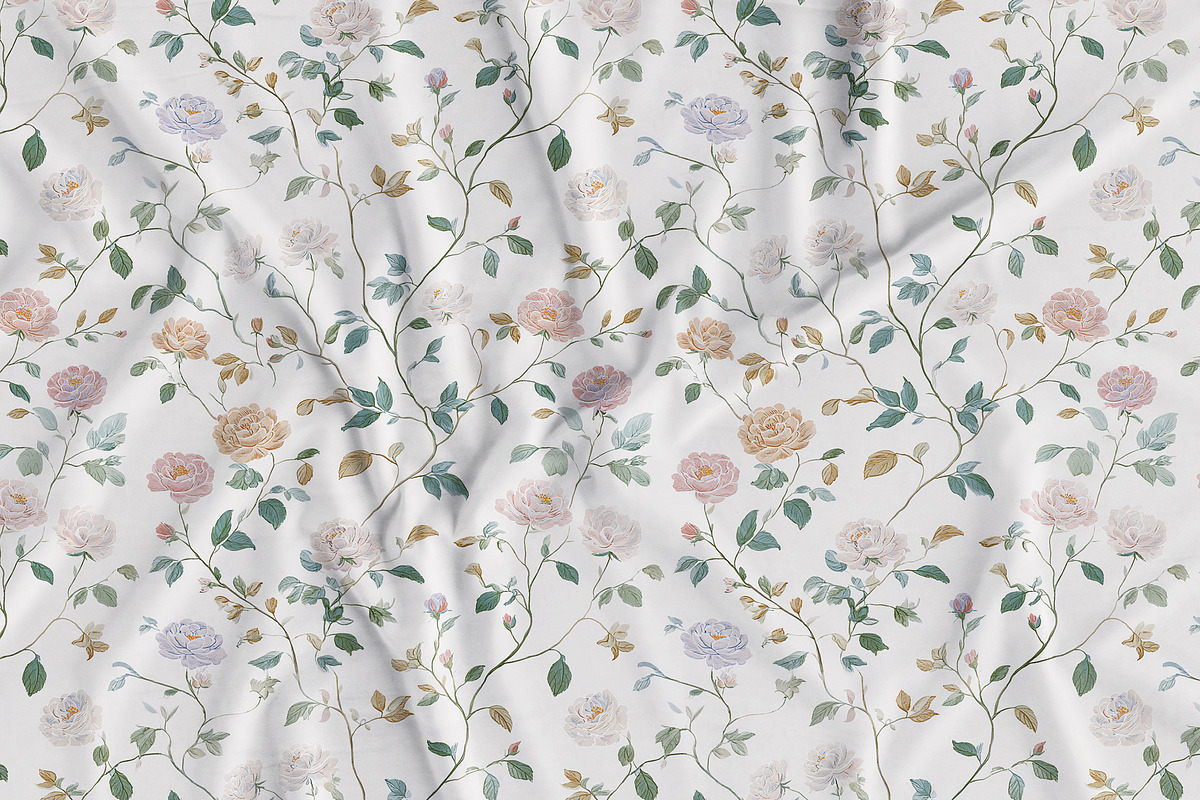 Romantic Whimsy Seamless Patterns, a Pattern Graphic by Olya Creative (Photo 9 of 14)